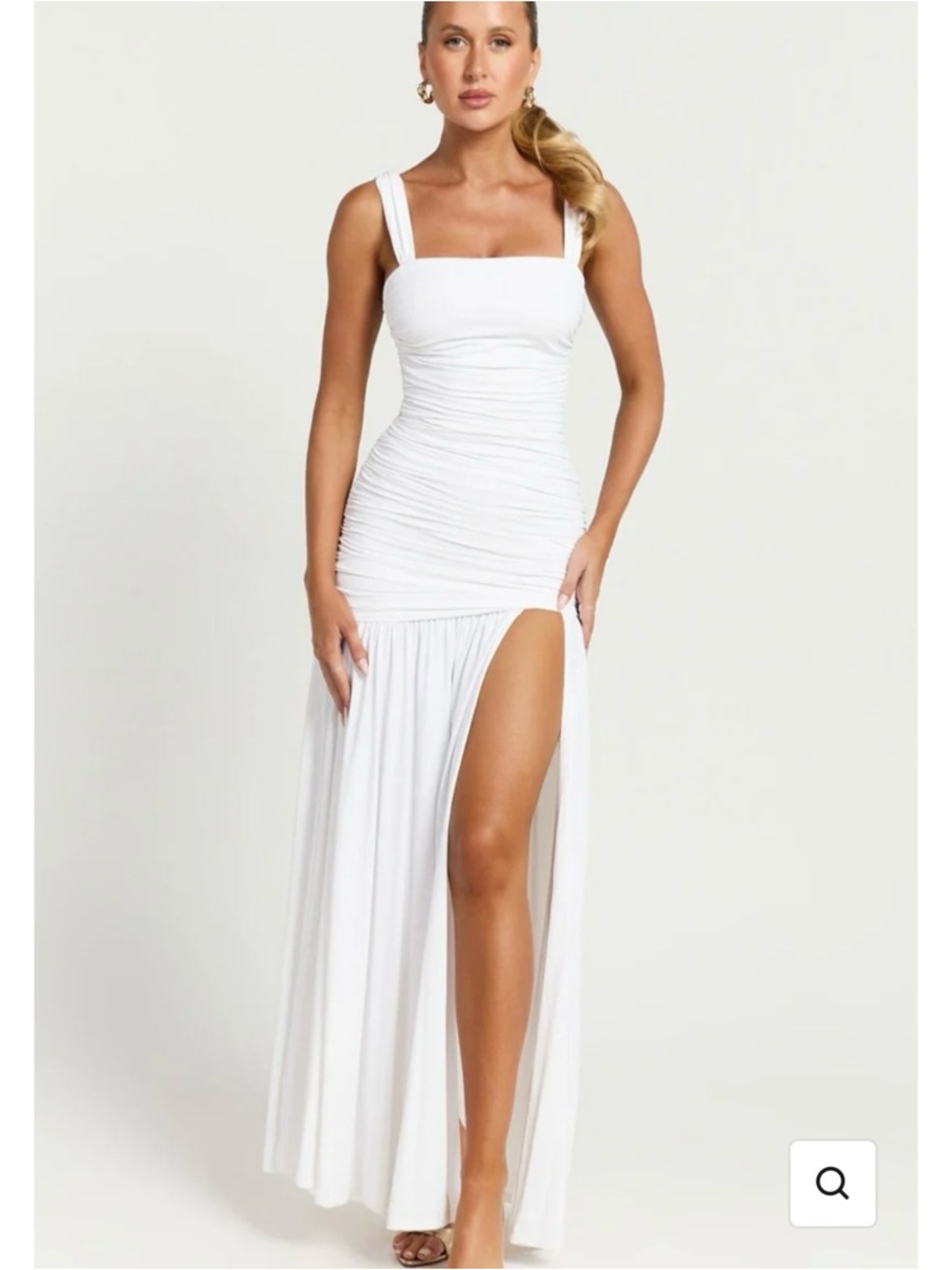 Runaway The Label White Maxi Dress